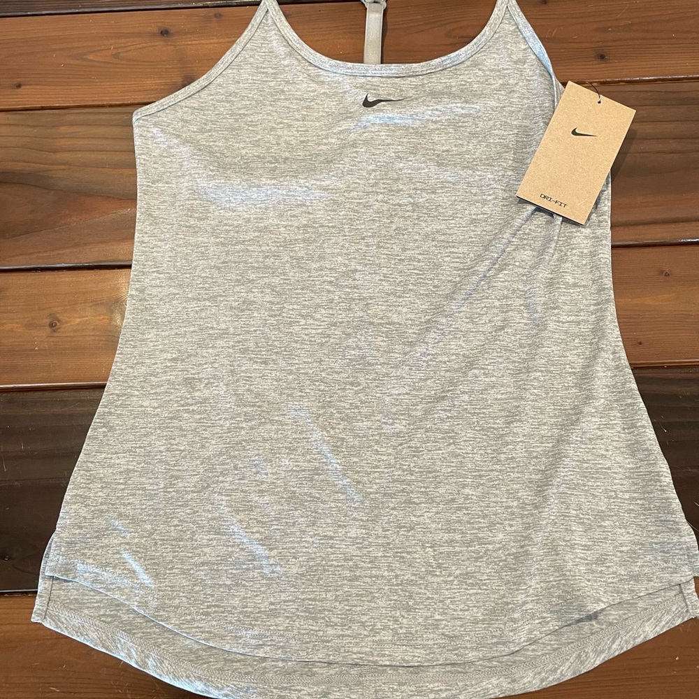 NEW Nike Women's Heather Gray Tank Top